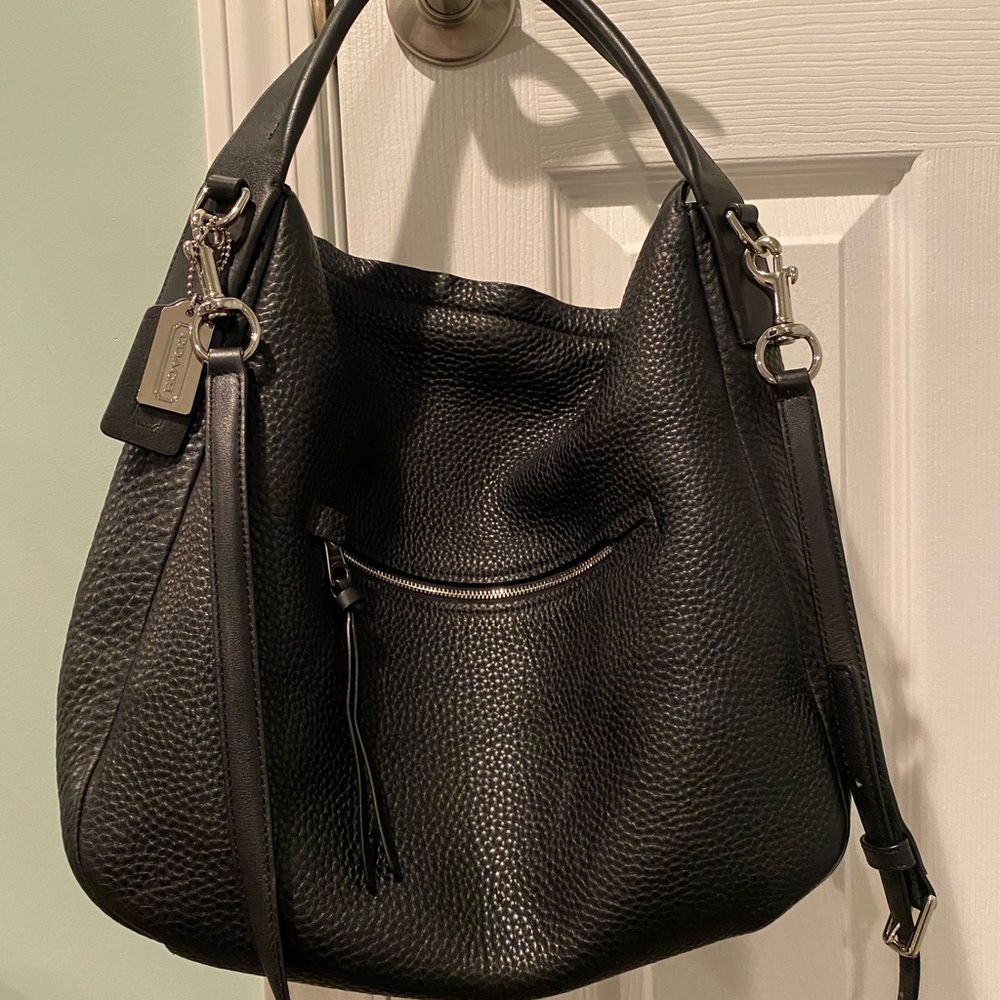 Black Coach Purse - Picture 3 of 6